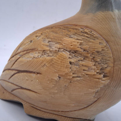 Horn Carving Of A Goose