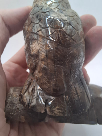 Dark Owl Carving