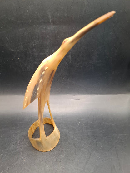 Bird Horn Carving (UK Only)