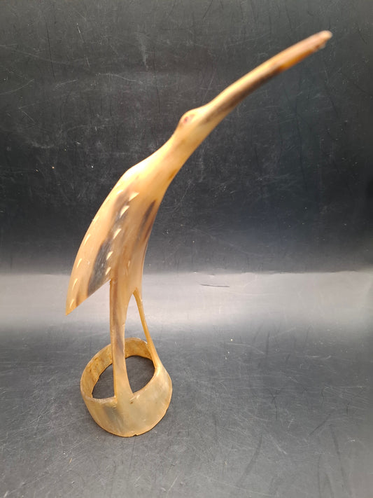 Bird Horn Carving (UK Only)