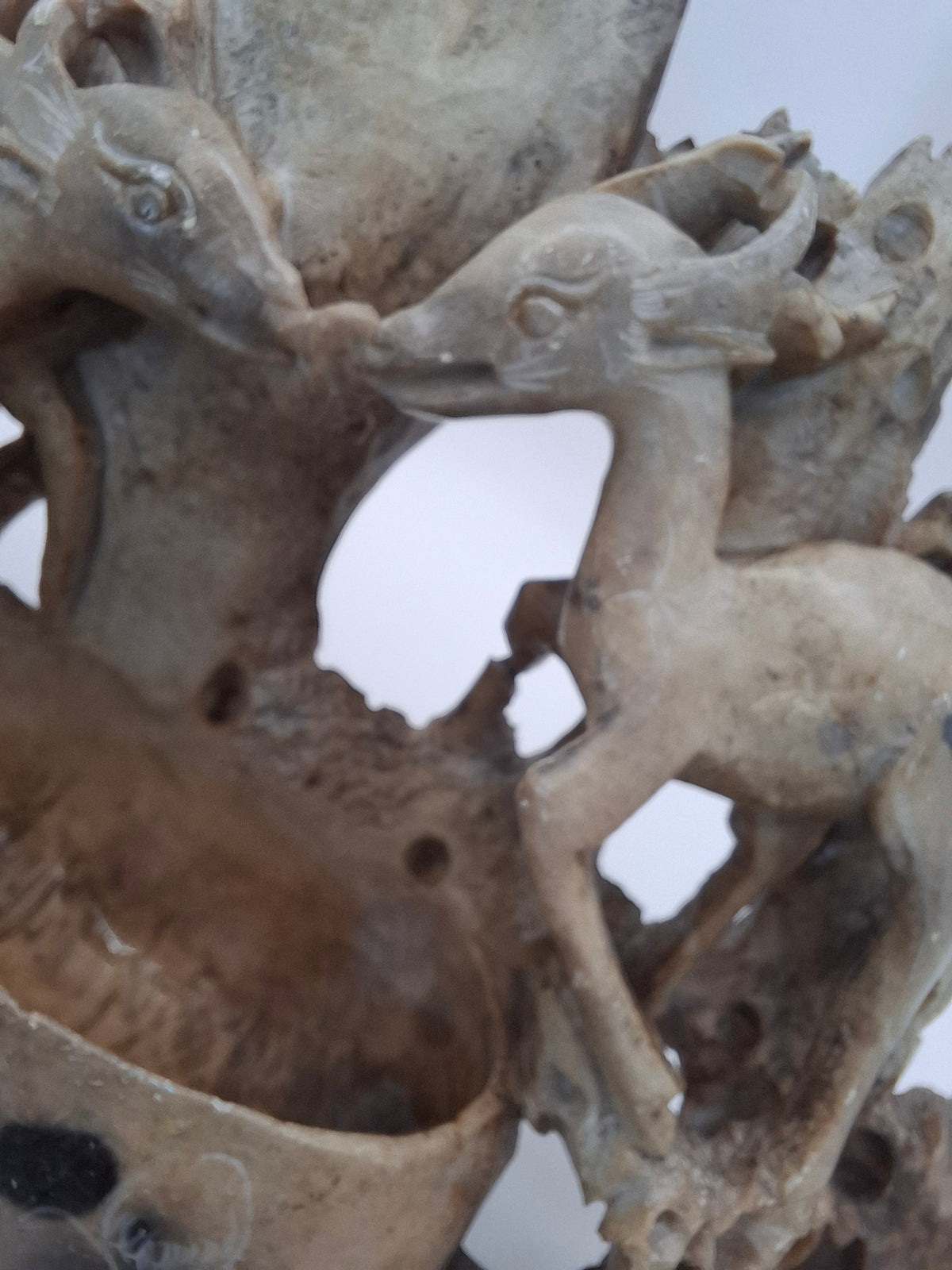 Big Soapstone Carving