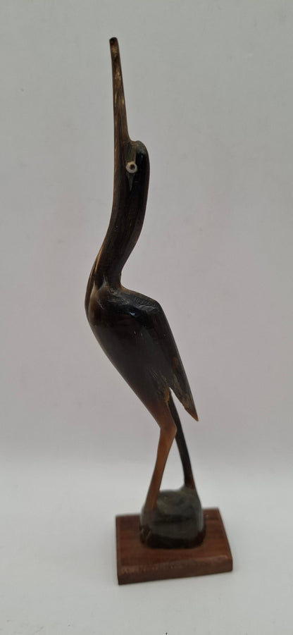 Skinny Bird Horn Carving (UK Only)