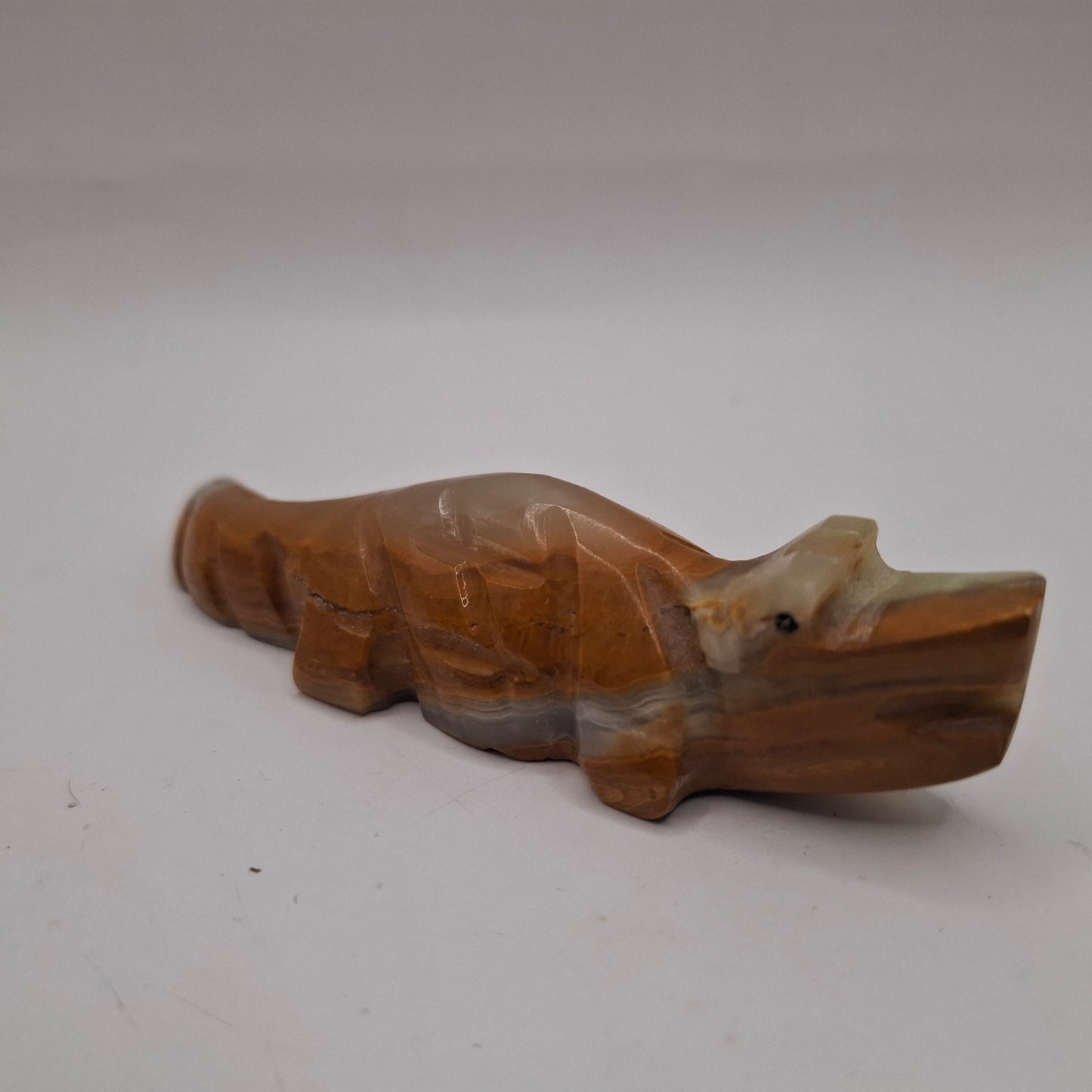 Crocodile Carving