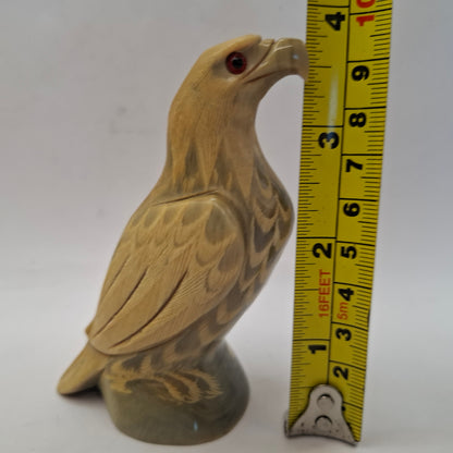 Horn Carving Of An Eagle