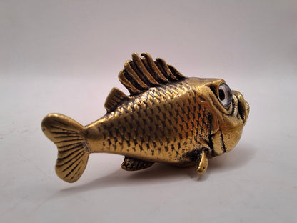 Weird Eyed Metal Fish