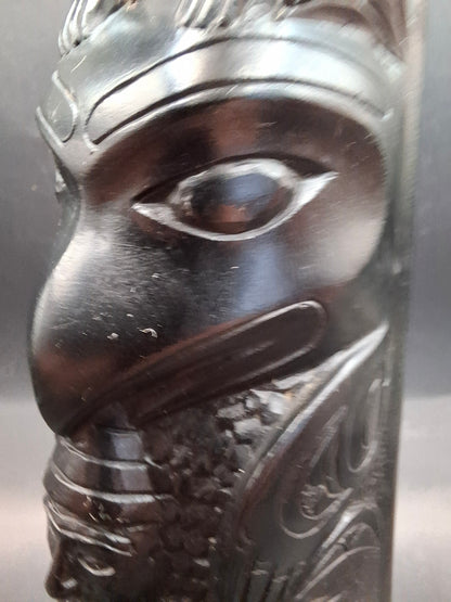 Canadian Frog Topped Totem