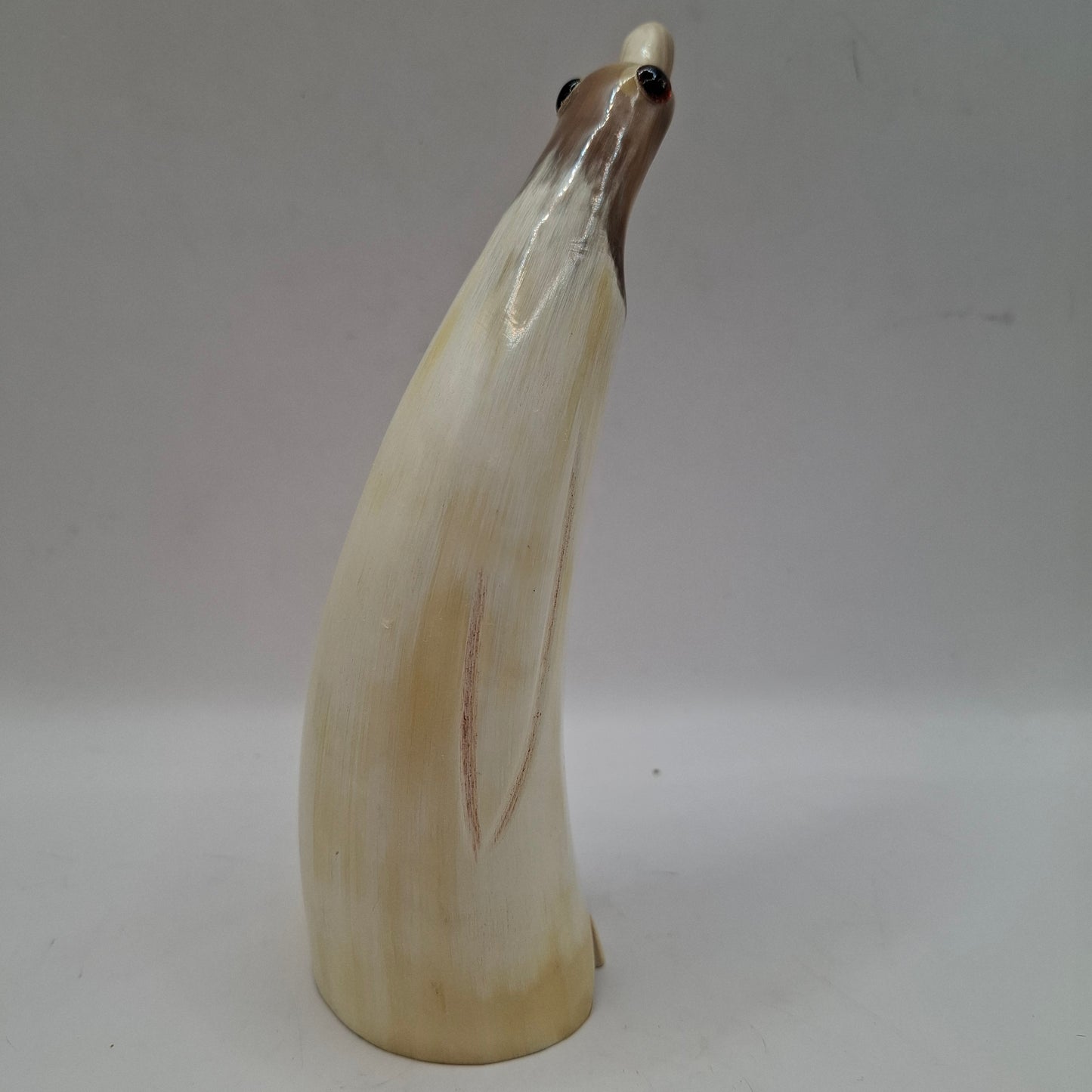 Taller Horn Carving Of a Bird (UK Only)