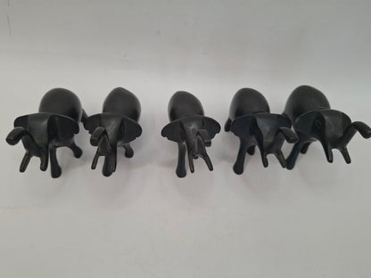 Metal Elephant Card Holders