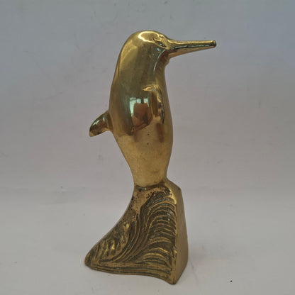 Standing Metal Dolphin