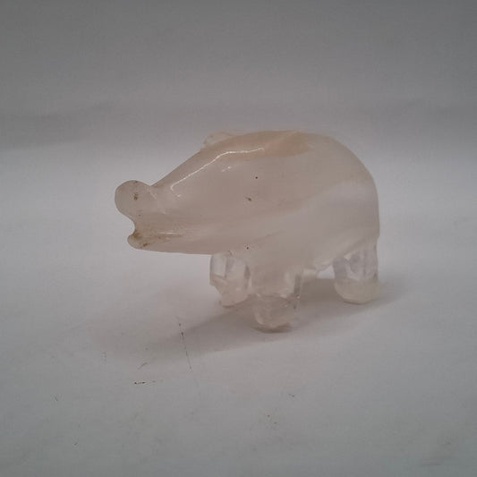 Clearish Pig Carving