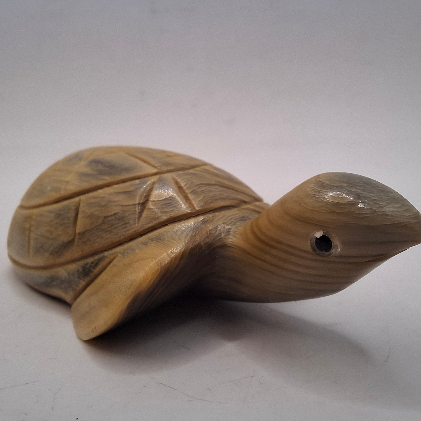 Horn Carving Of A Turtle