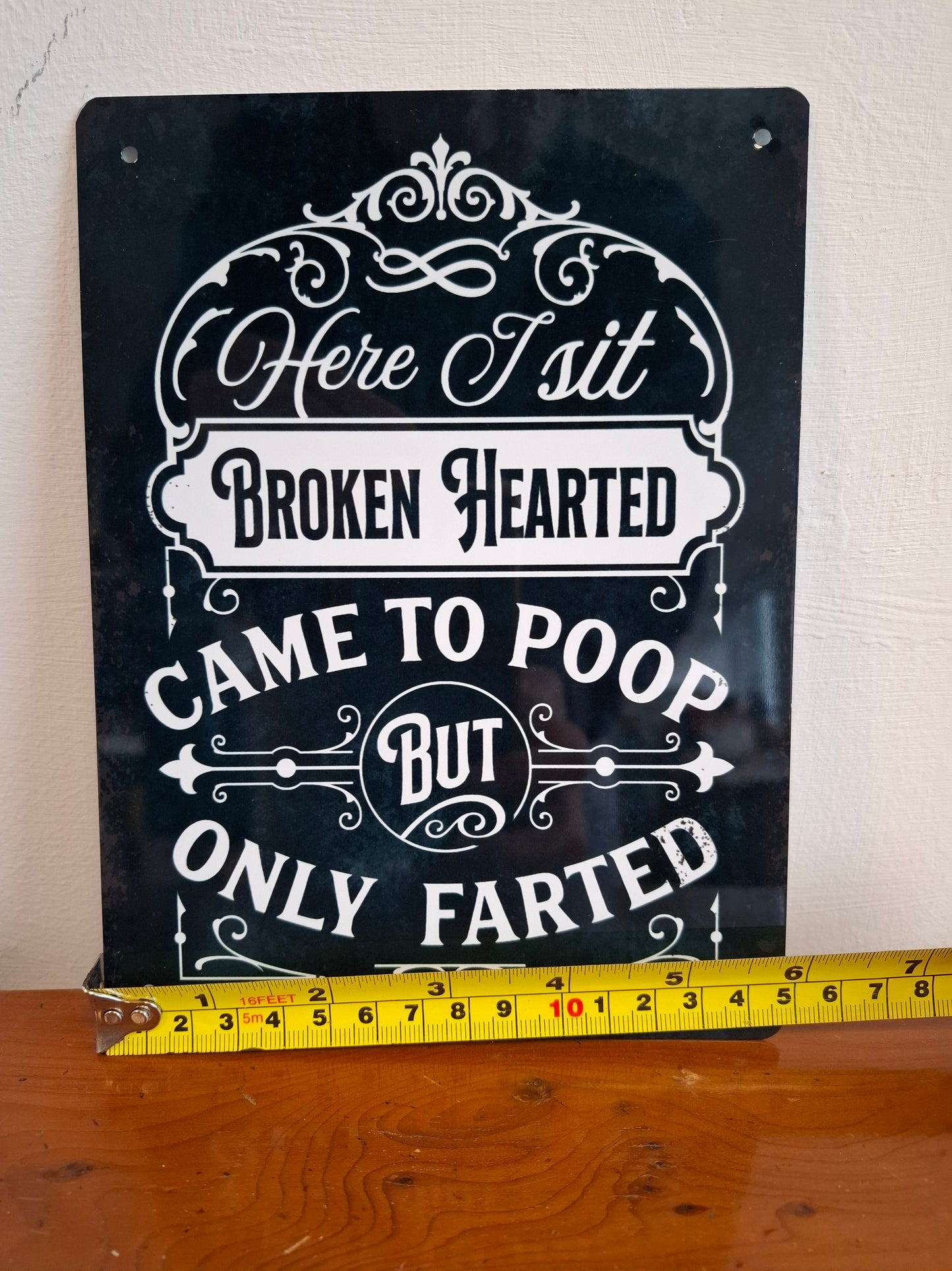 Came To Poop Sign