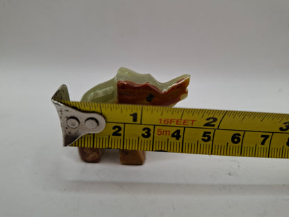 Onyx Elephant Carving