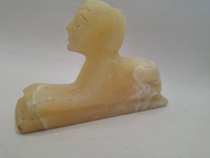 Battered Sphinx Carving