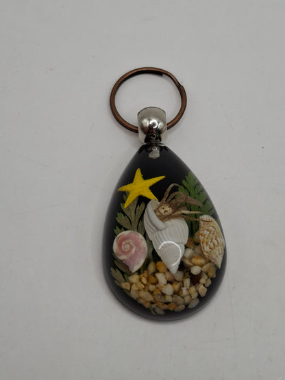 Hermit Crab Keyring
