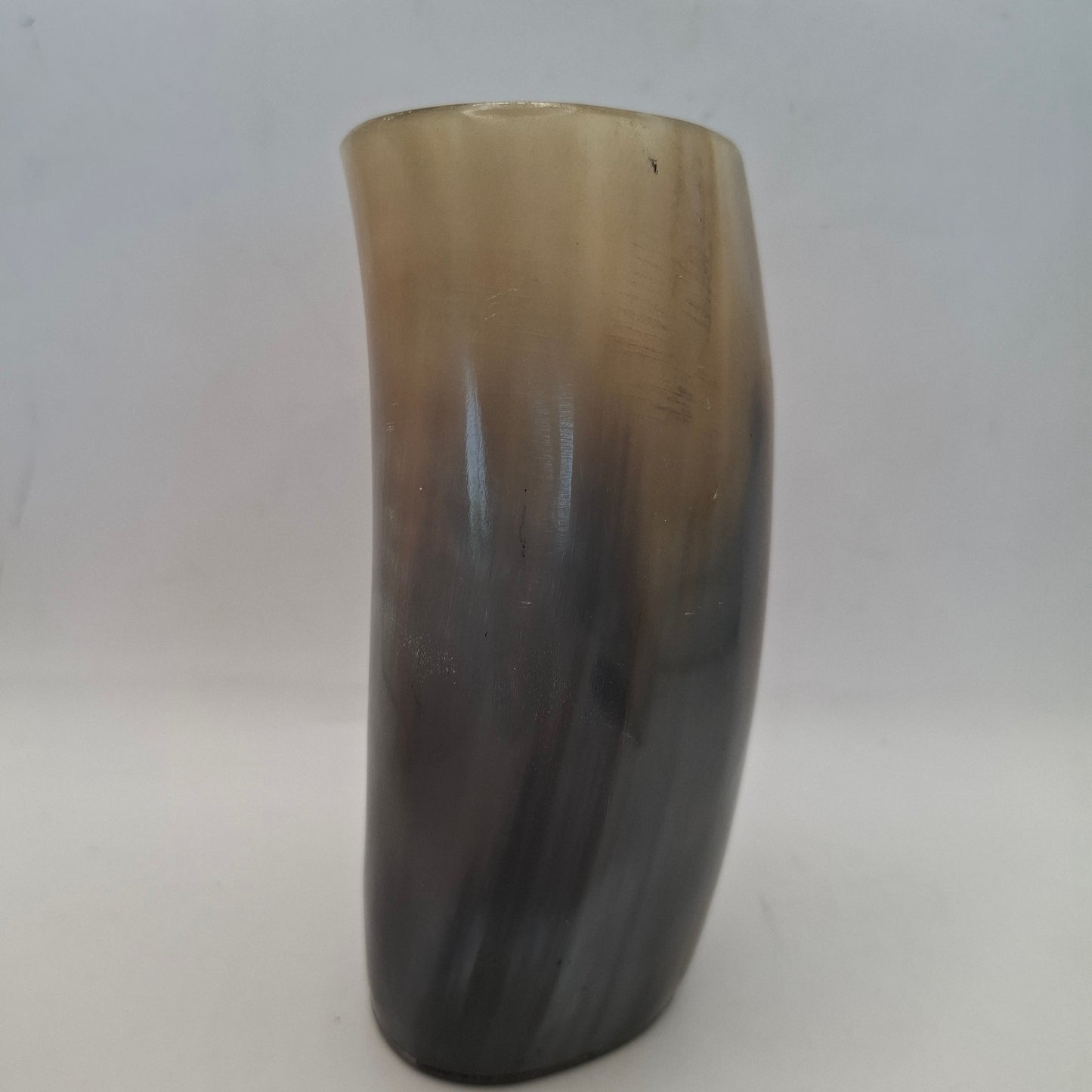 Horn Carved Into A Pot