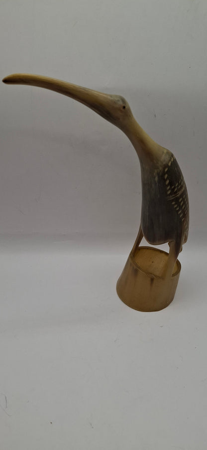 Bird Horn Carving (UK Only)