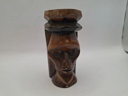Carving Of A Guy's Head