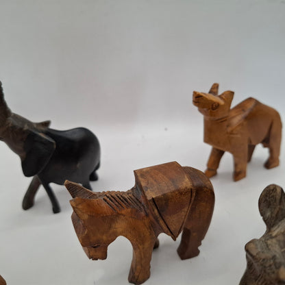 Wooden Animal Carvings