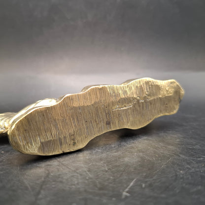 Metal Cock Fighting Ornament