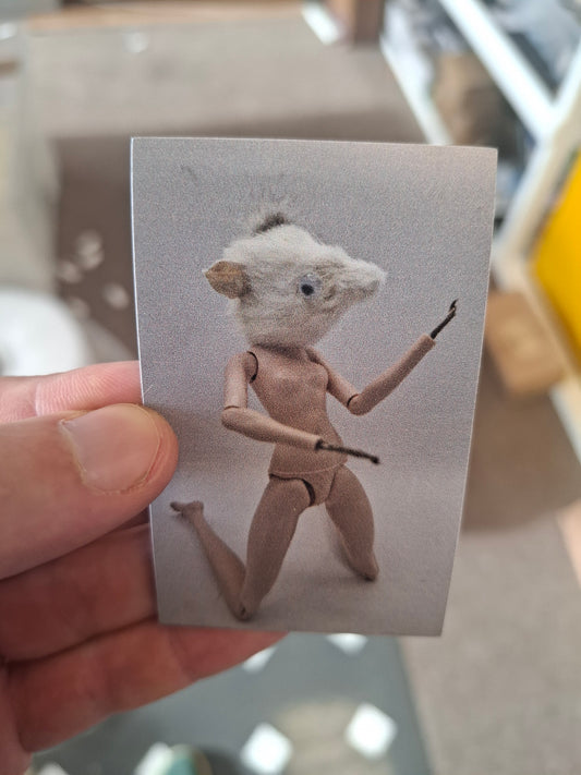 Lady Parts Fridge Magnet