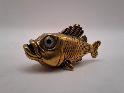 Weird Eyed Metal Fish