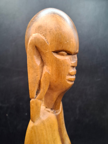 Defensive Wall Wood Carving
