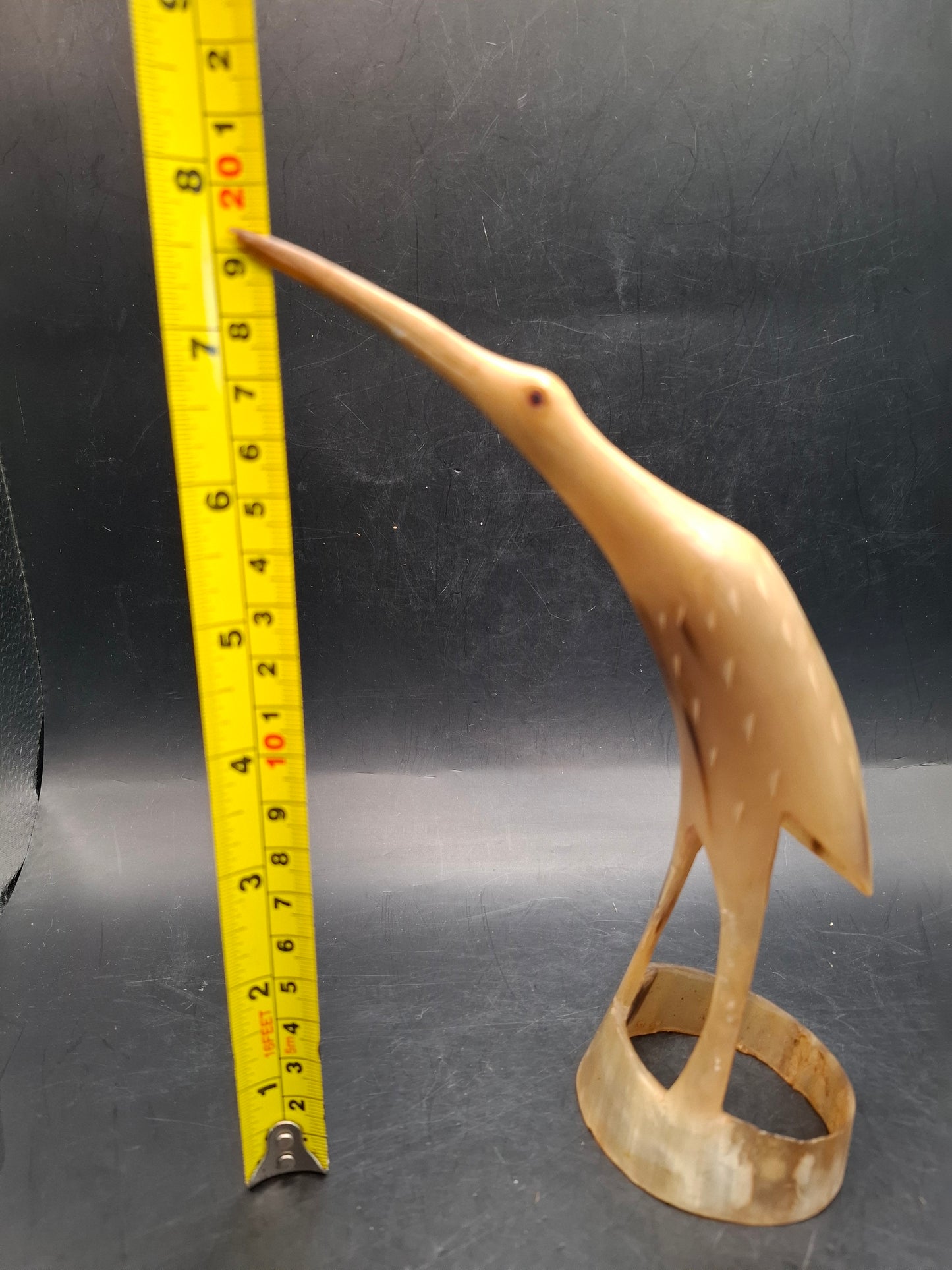 Bird Horn Carving (UK Only)
