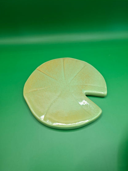 Frog Mug with Lilly Pad Coaster