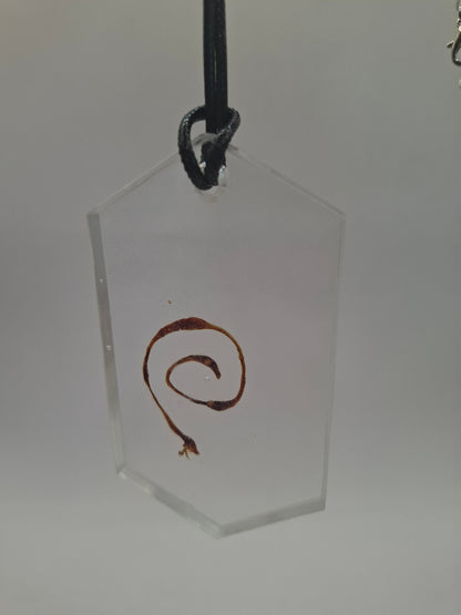 Intestinal Spiral Necklace