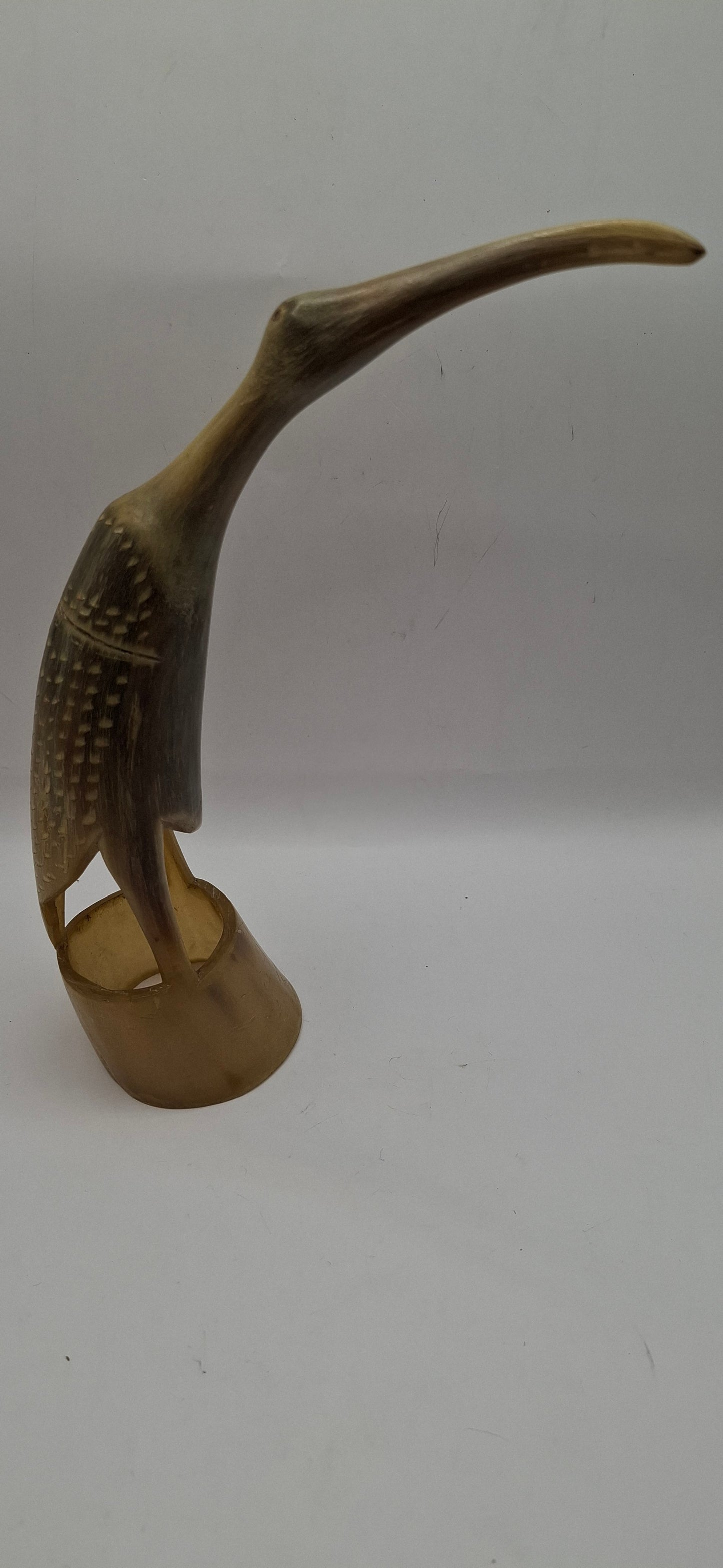 Bird Horn Carving (UK Only)