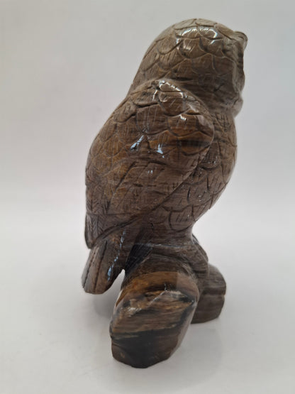 Dark Owl Carving