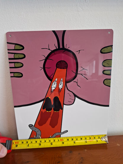 Noah's Arse Wall Sign