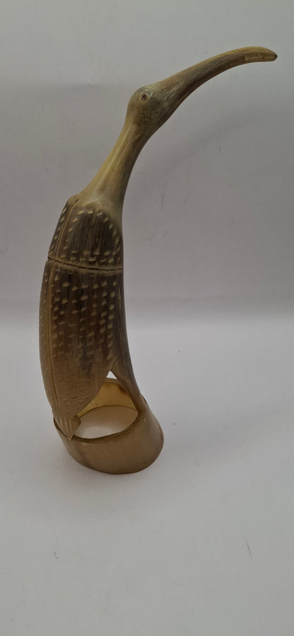 Bird Horn Carving (UK Only)