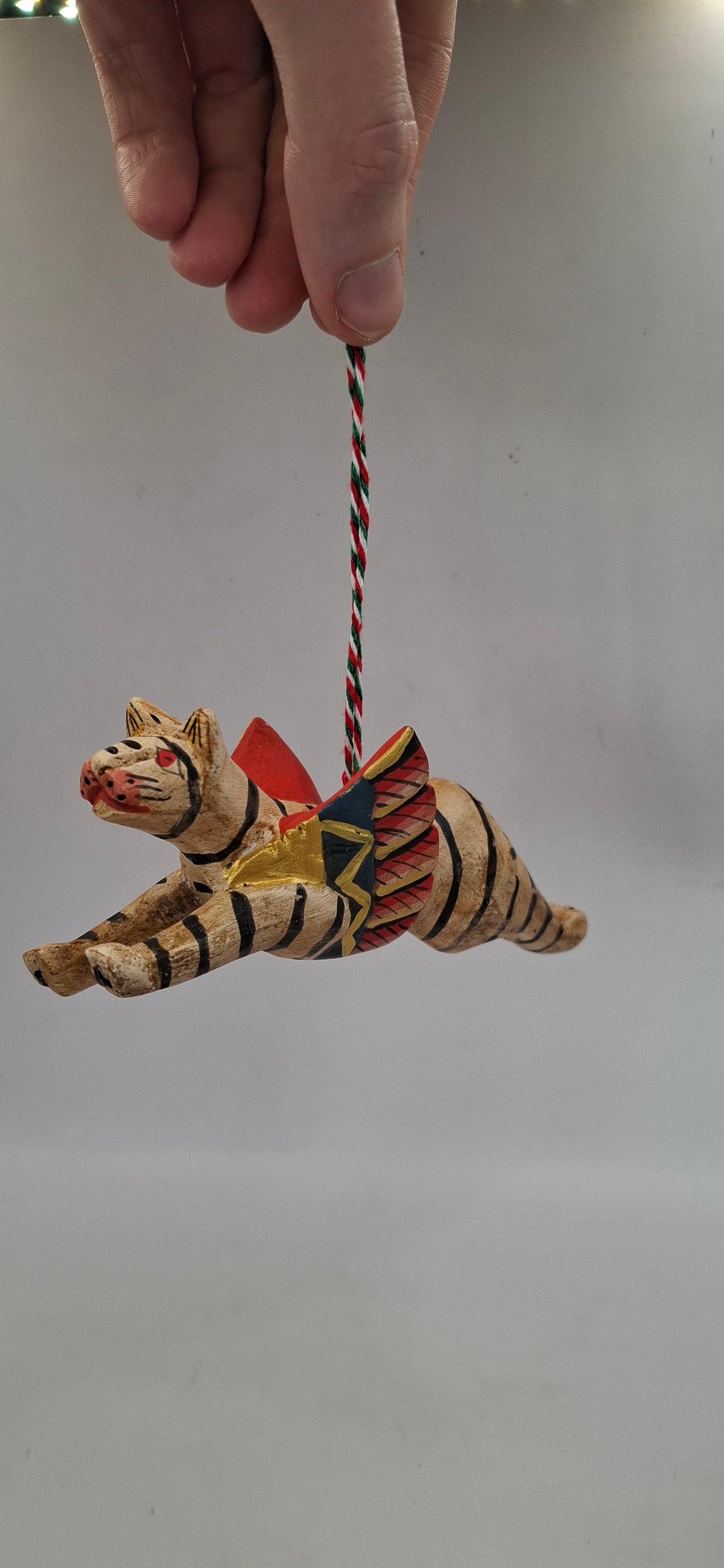 Festive Cat With Wings