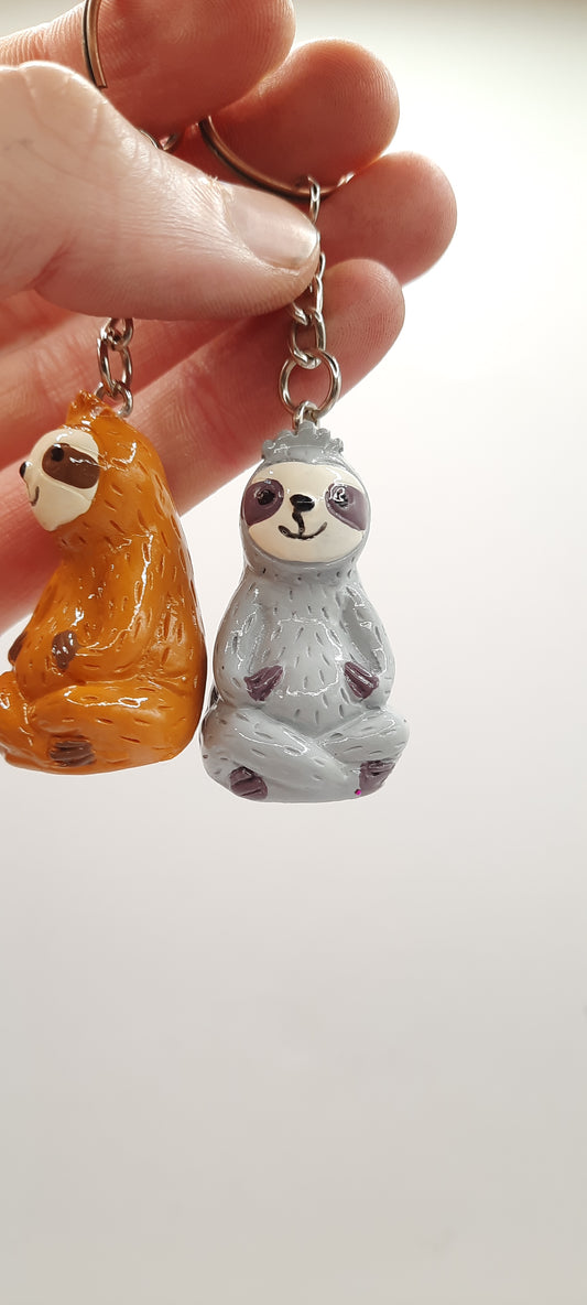 Sloth Keyring