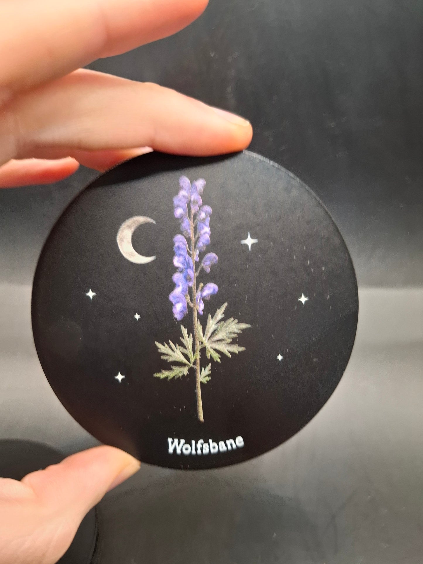 Poisonous Plant Coaster Set