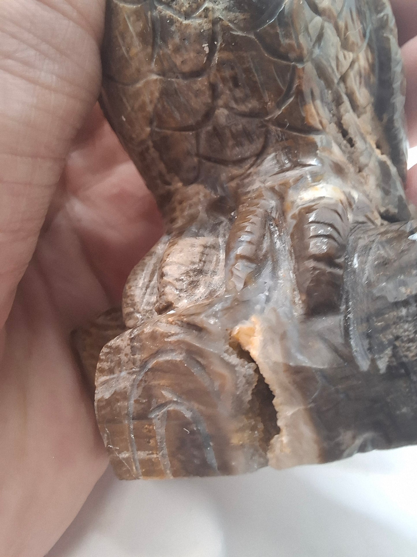 Dark Owl Carving