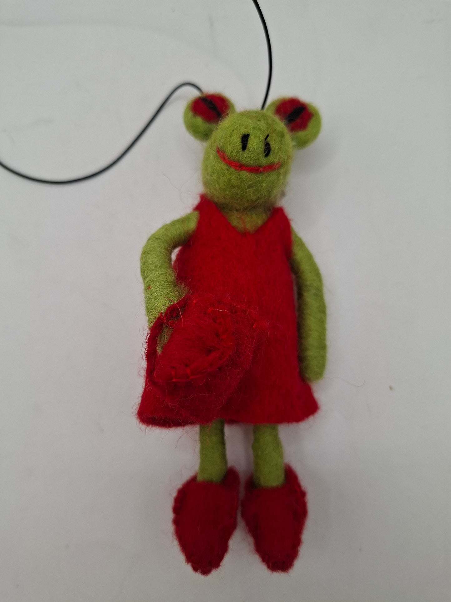 Dangly Frog In A Dress