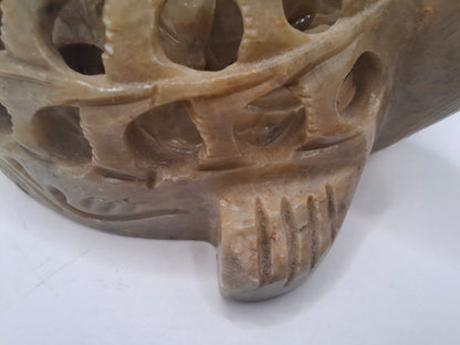 Pregnant Turtle Carving