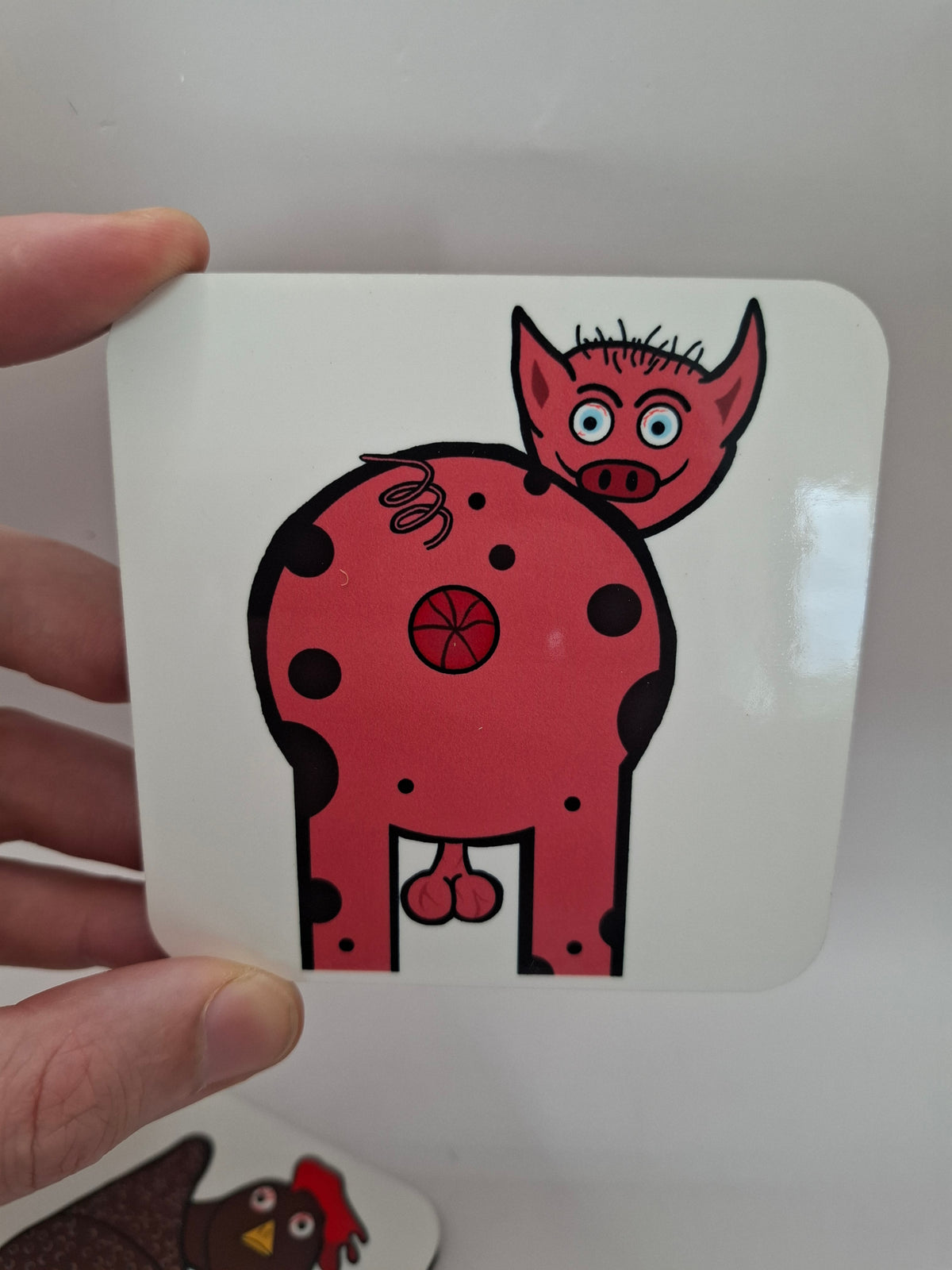 Animal Arse Coaster Set