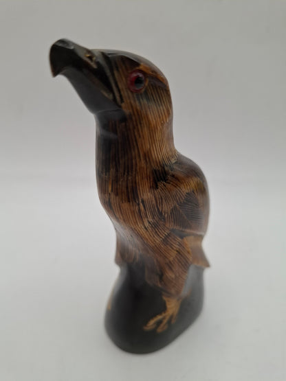 Horn Carving of a Bird (UK Only)