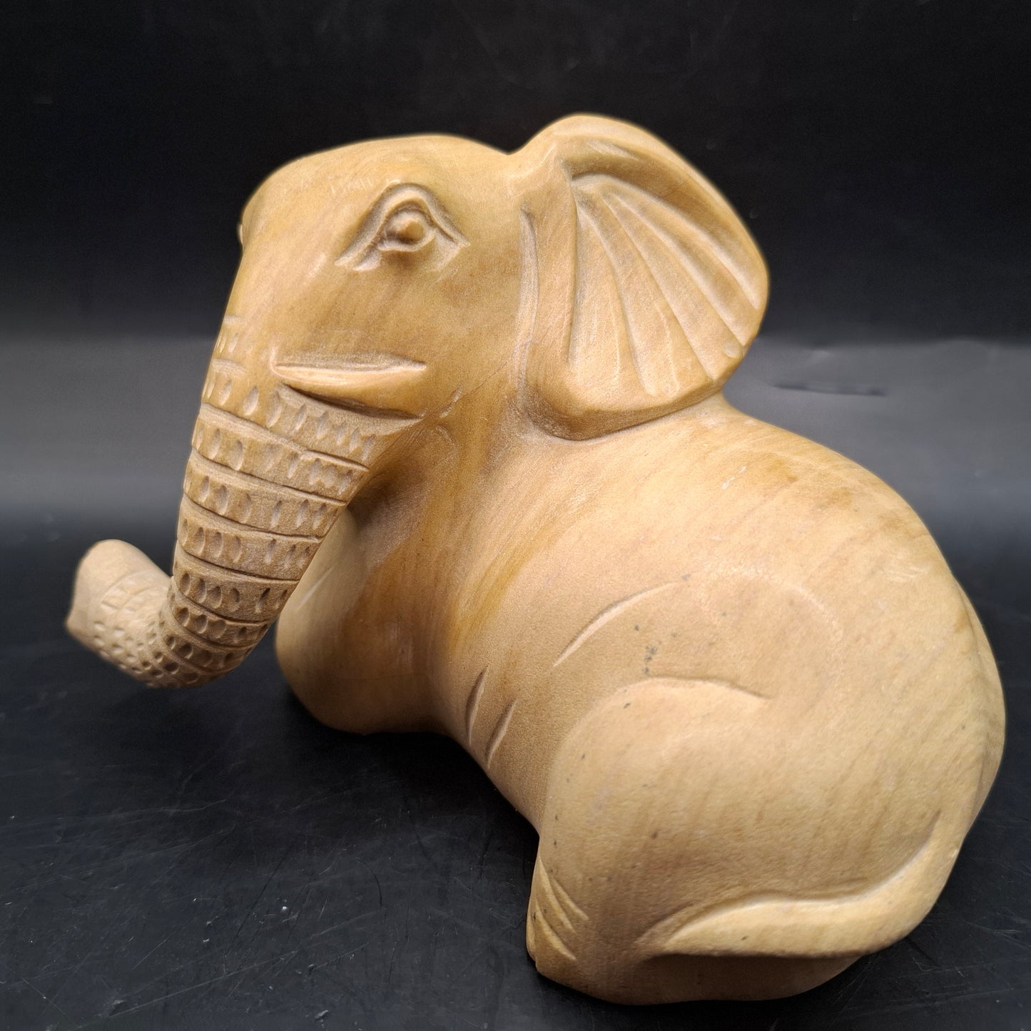 Bigger Elephant Carving