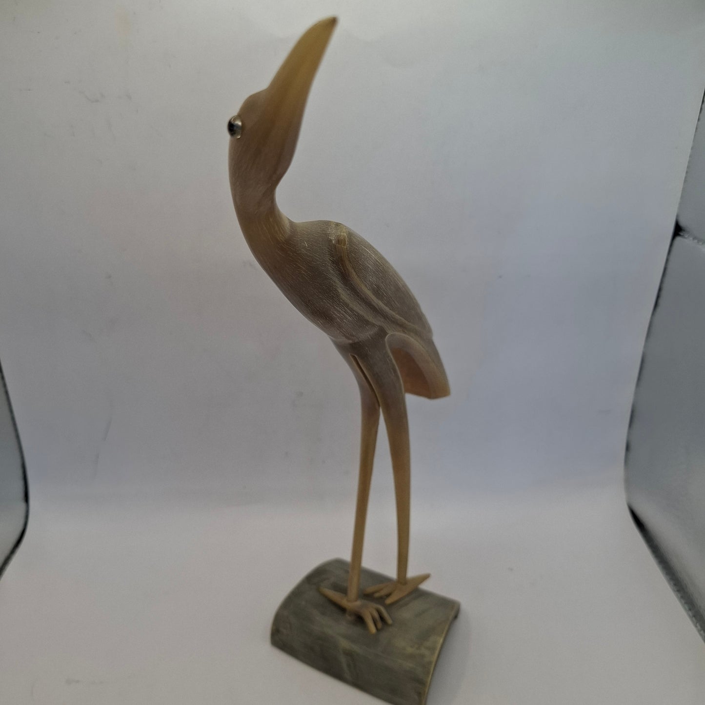 Horn Carved Into A Bird