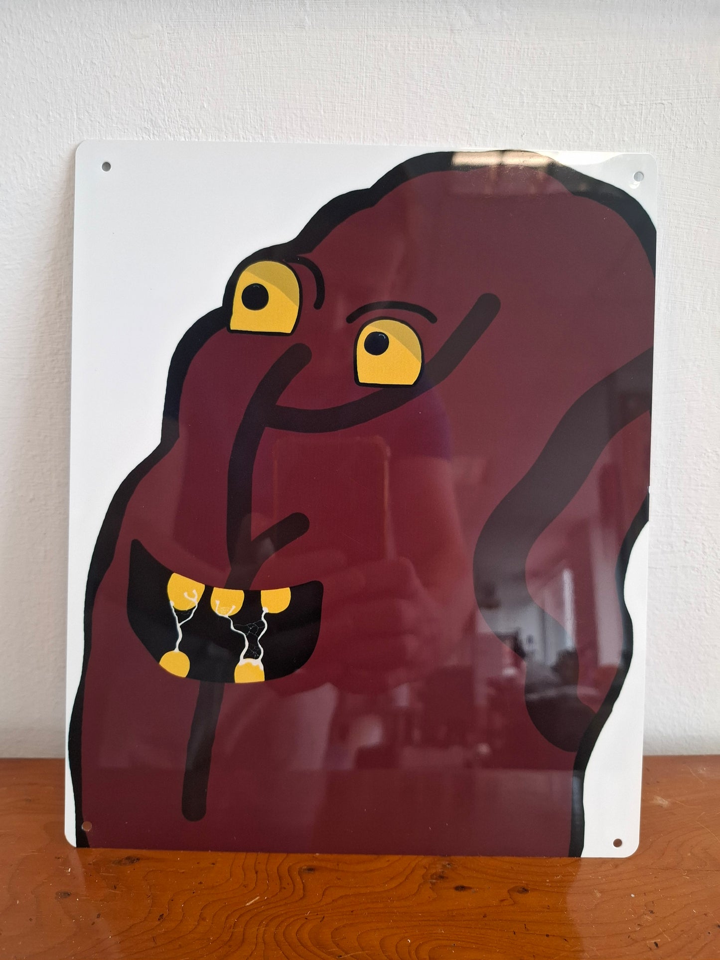 Poo Man Wall Sign