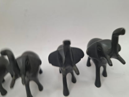 Metal Elephant Card Holders
