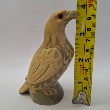 Horn Carving Of An Eagle
