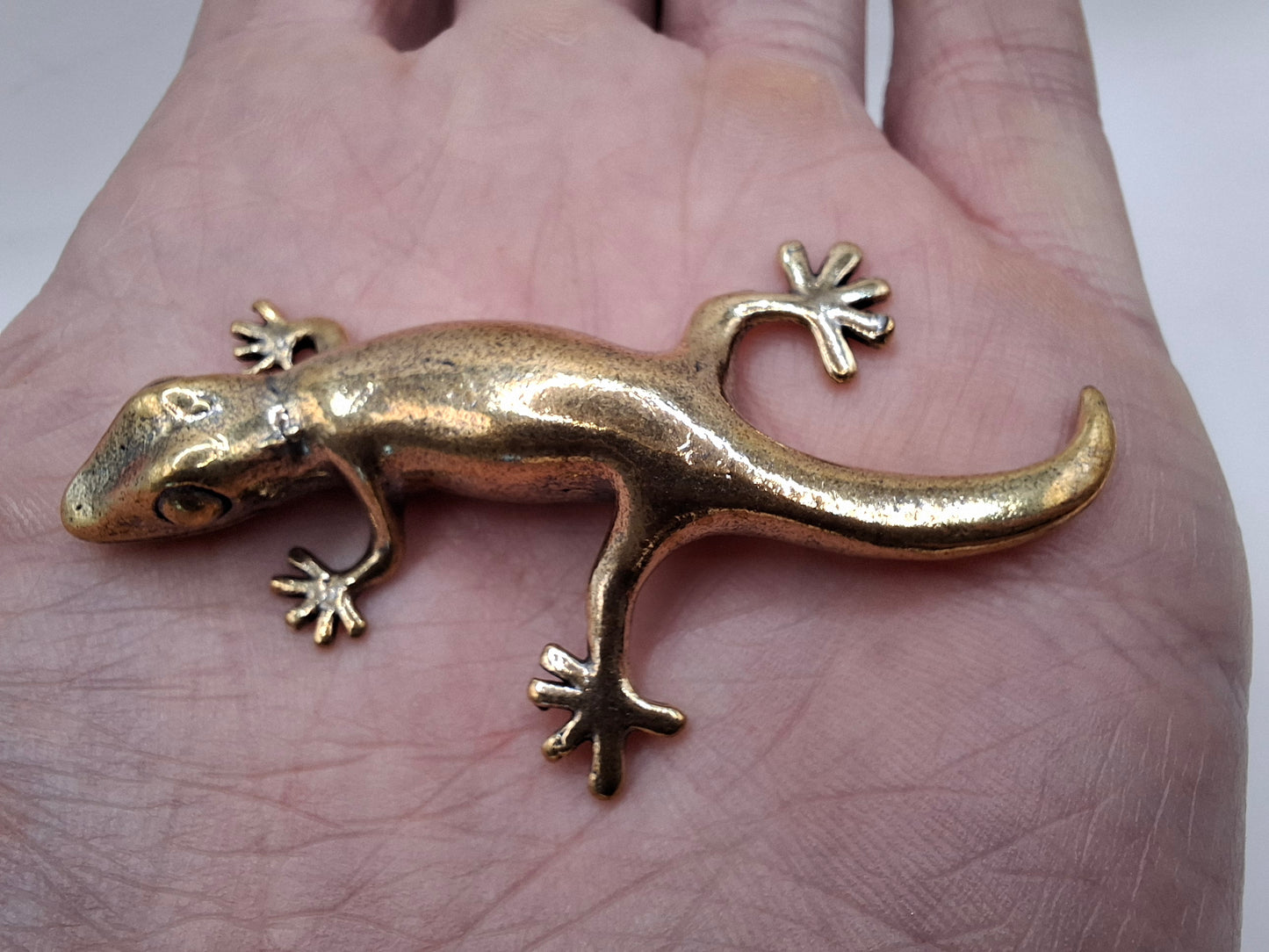Lizard Made from Metal