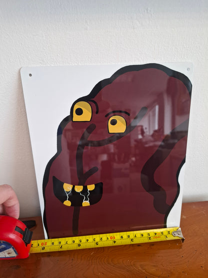 Poo Man Wall Sign