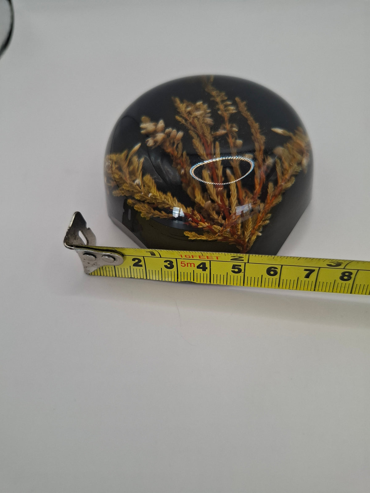 Vintage Dark Resin Plant